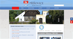 Desktop Screenshot of prisovice.cz